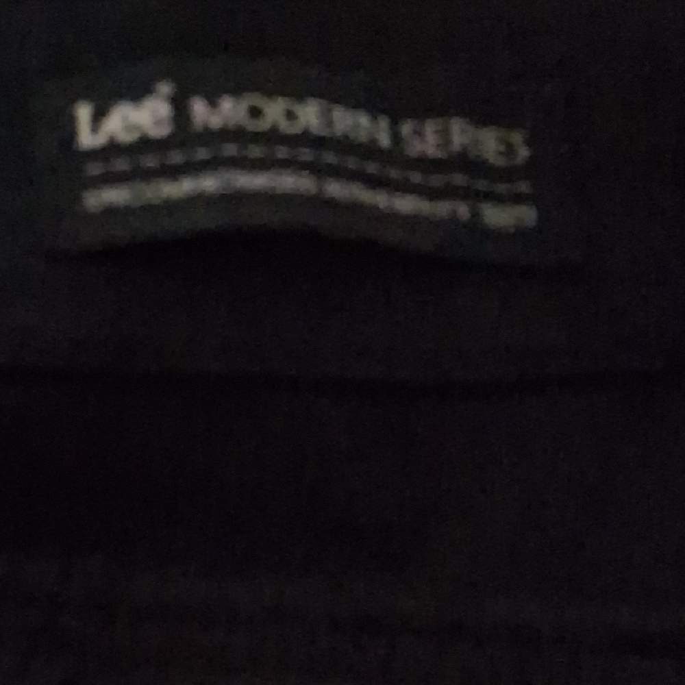 Lee Modern Series Black Straight Leg Pants Women's Size 16 Regular - Picture 2 of 10